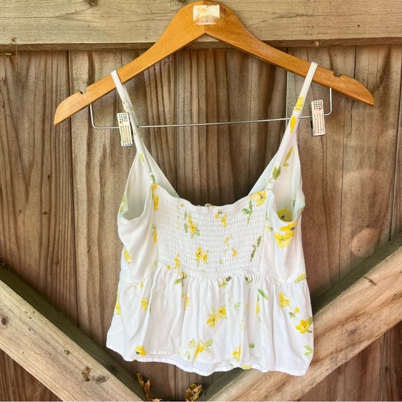 Pacsun Floral Tie Front Top - Picture 4 of 4